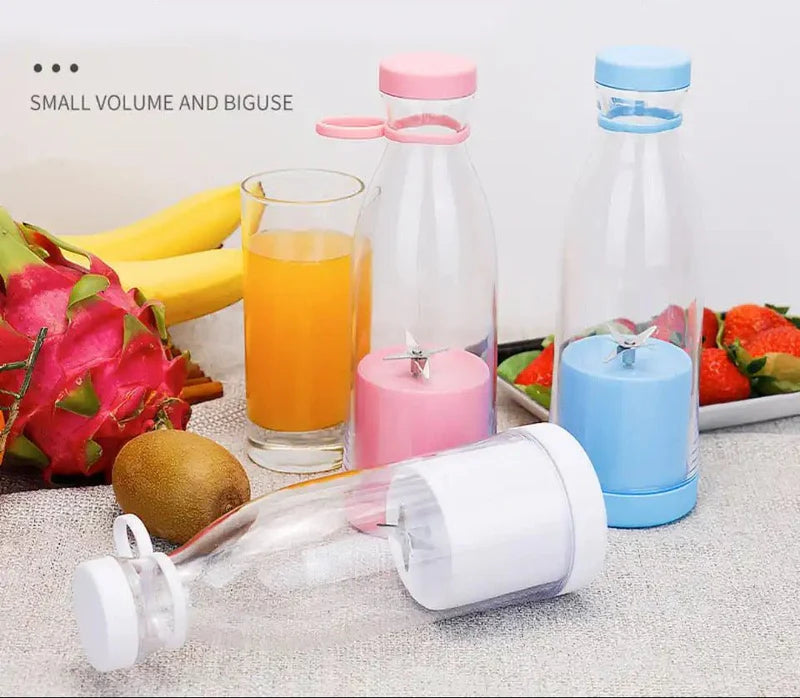 Portable Juicer Bottle – USB Rechargeable Personal Blender
