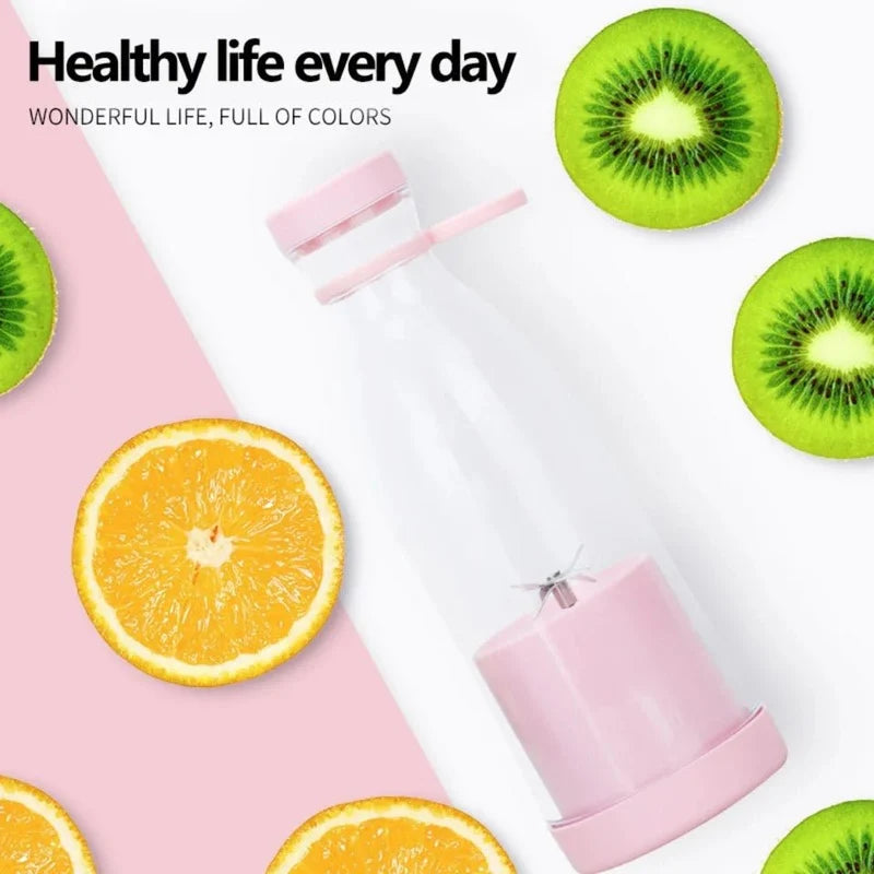 Portable Juicer Bottle – USB Rechargeable Personal Blender