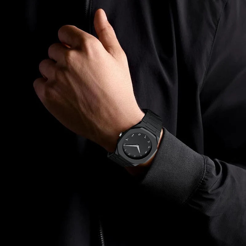 Premium Stainless Steel Arabic Dial Wrist Watch